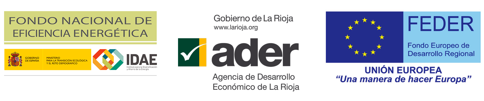 Logos Proyecto FEDER Végola