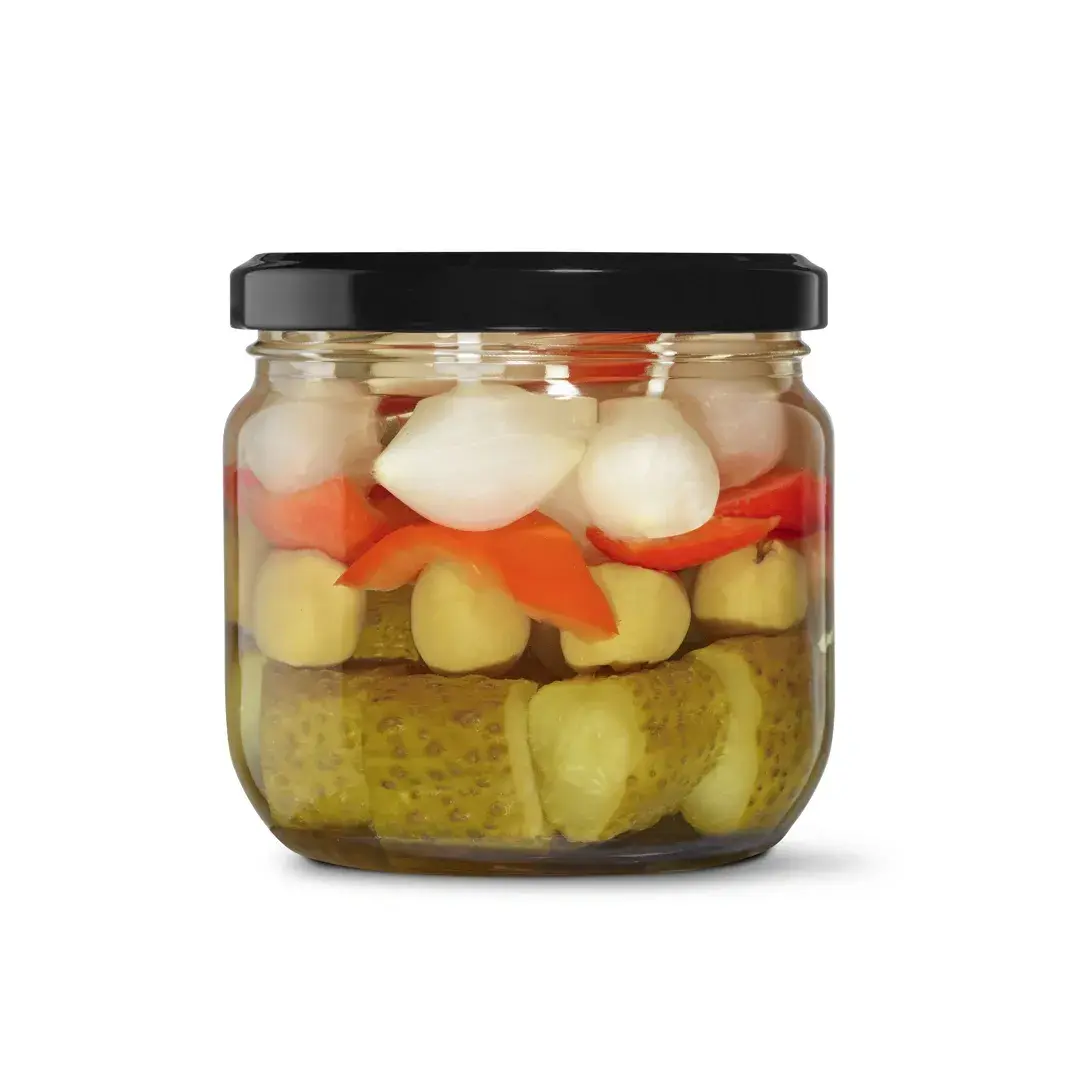 Sweet pickled skewers