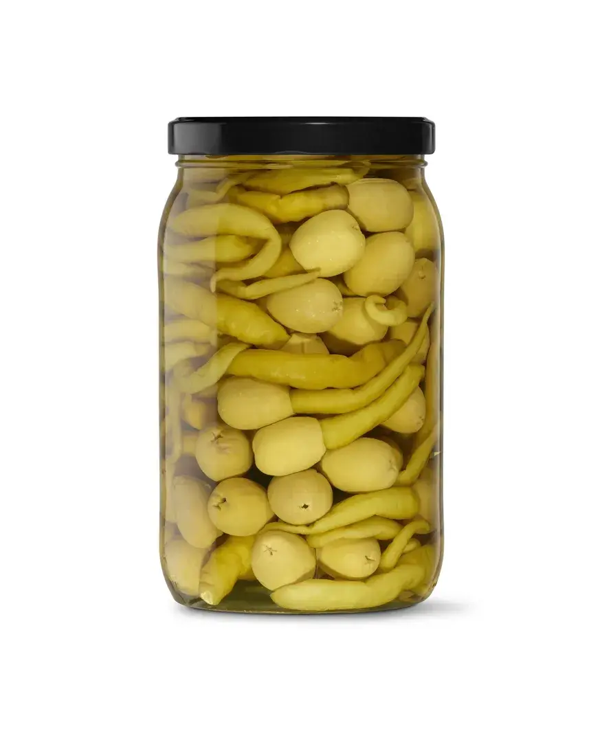 Gordal olives with chili pepper